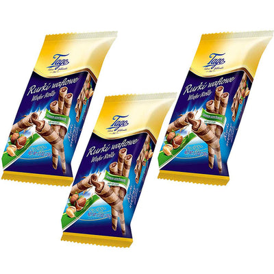 Tago Wafer Rolls With Nut Cream 150g (Pack of 3)