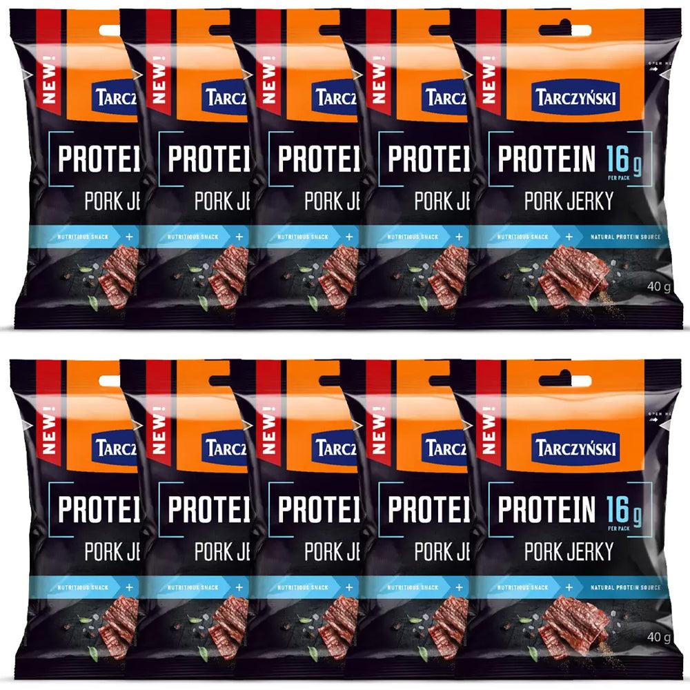 Tarczynski Protein Pork Jerky, 10 x 40g