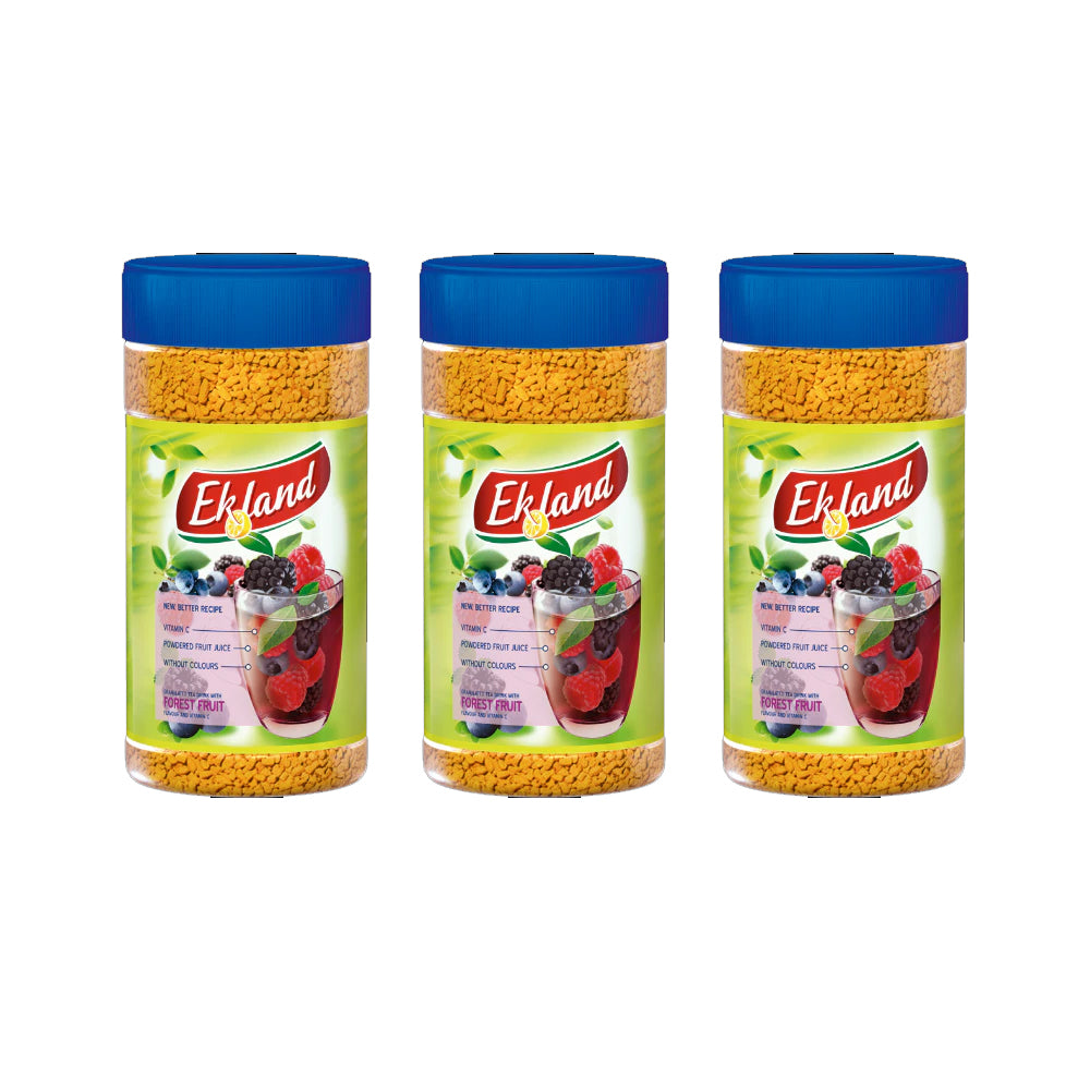 Ekland Instant Fruit Tea Drink – 350g (Various Flavours)