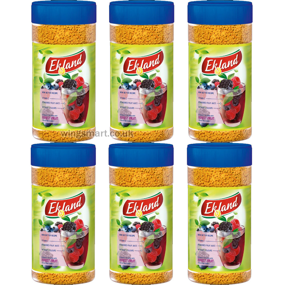 Ekland Instant Fruit Tea Drink – 350g (Various Flavours)