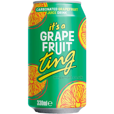 Ting Carbonated Grapefruit Juice Drink 330ml (Case of 24)