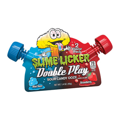 Toxic Waste Slime Licker Double Play Pouch 40g (12 Pack)