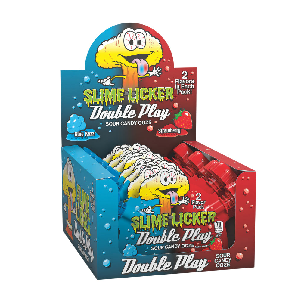 Toxic Waste Slime Licker Double Play Pouch 40g (12 Pack)