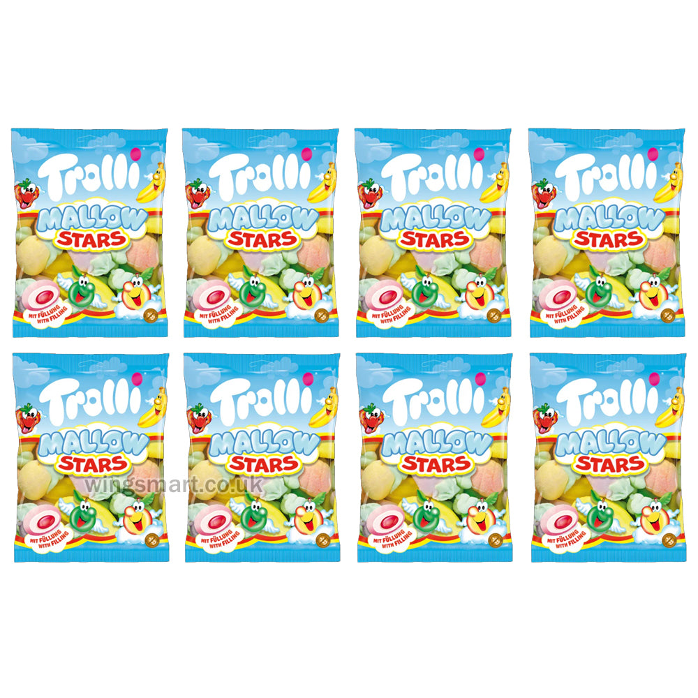 Trolli Mallow Marshmallows 8 x 150g – Assorted Flavours