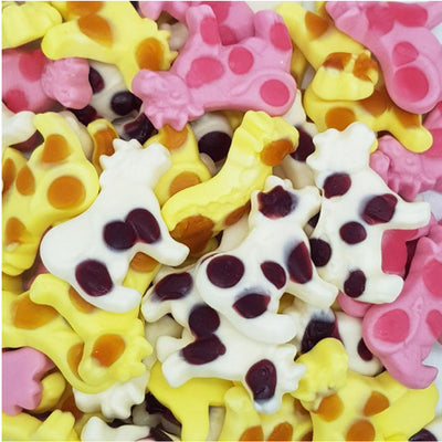 Trolli Milky Cow Fruity-Creamy Milkshake Flavoured Gummy Sweets 1kg