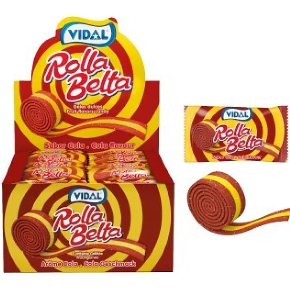 Vidal Cola Rolla Belts - 24 Count