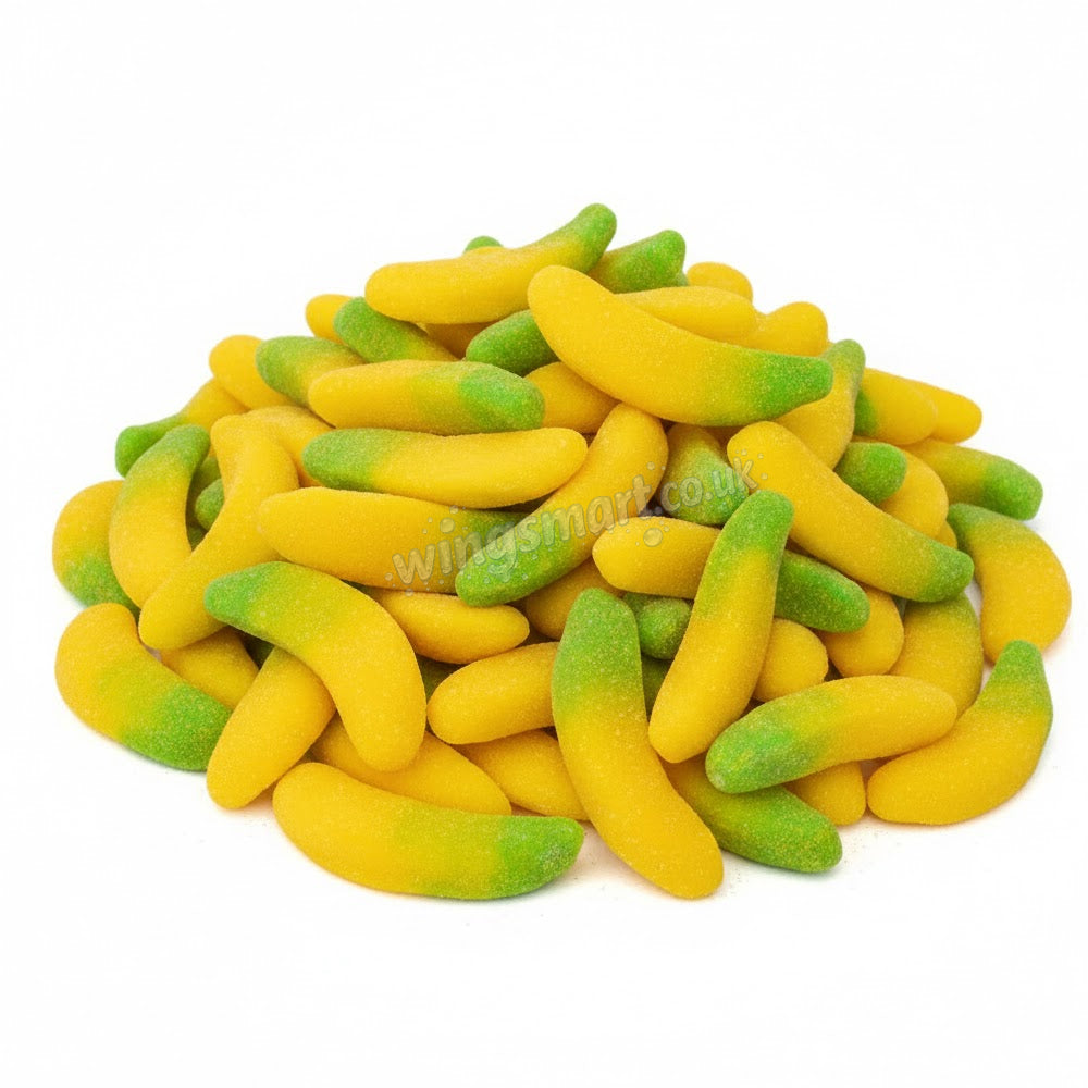 Vidal Jelly Filled Bananas Bag 1kg