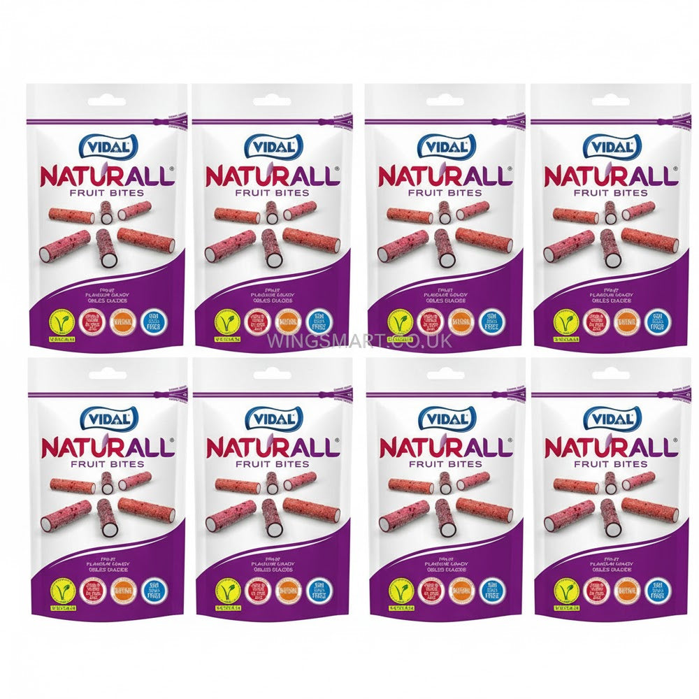Vidal Naturall Fruits Bites Pouch 180g