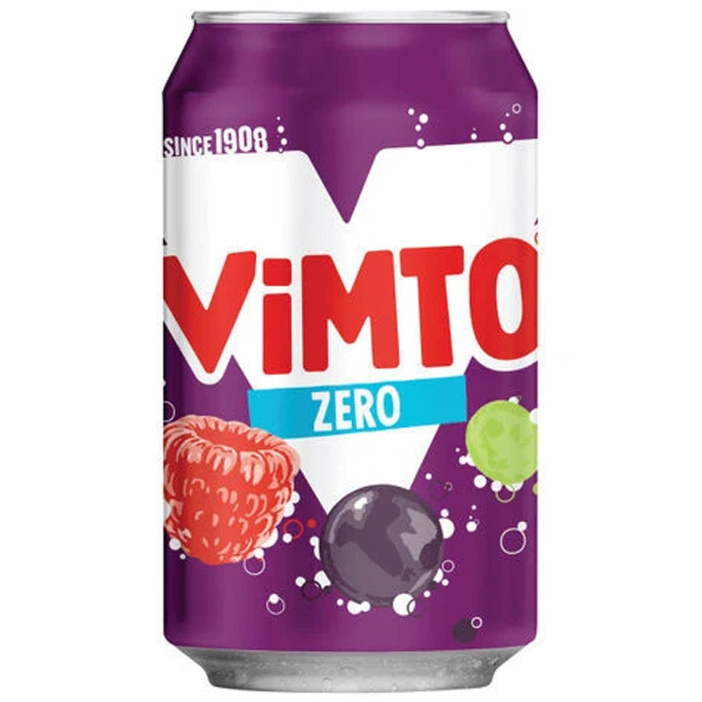 Vimto Sparkling Zero Sugar - 24 x 330ml Cans