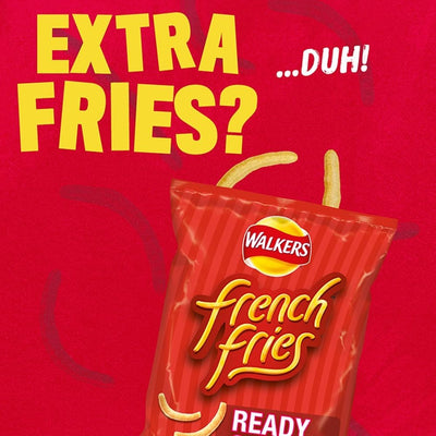 Walkers French Fries Variety Pack Crisps – 6 x 18g Multipack