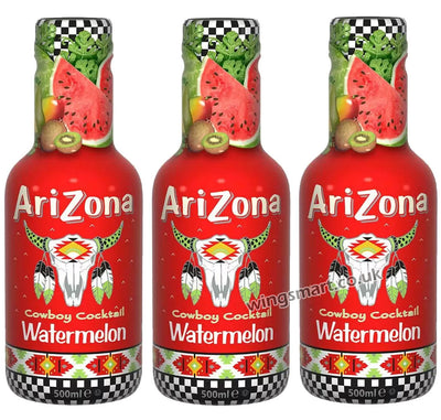 Arizona Watermelon Soft Drink 3 x 500ml Bottles