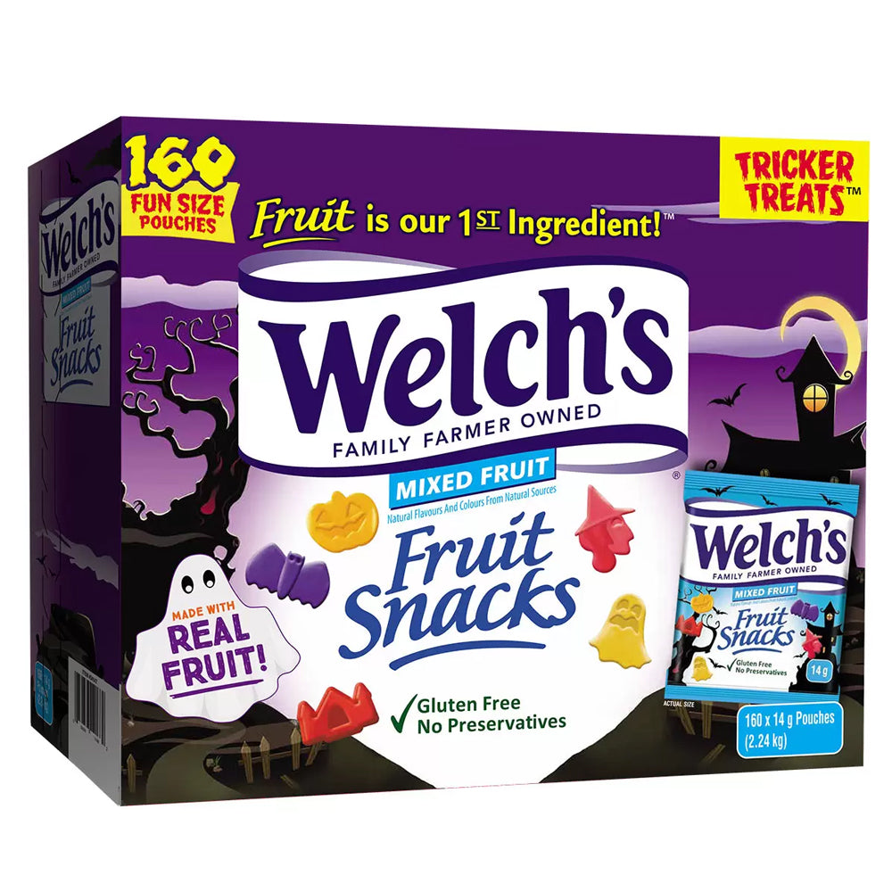 Welch's Fruit Snacks Halloween, 160 Pouches