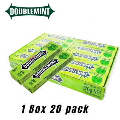 Wrigley’s Doublemint Chewing Gum Box (20 Packs, 270g) Best Before 03 Feb 2026