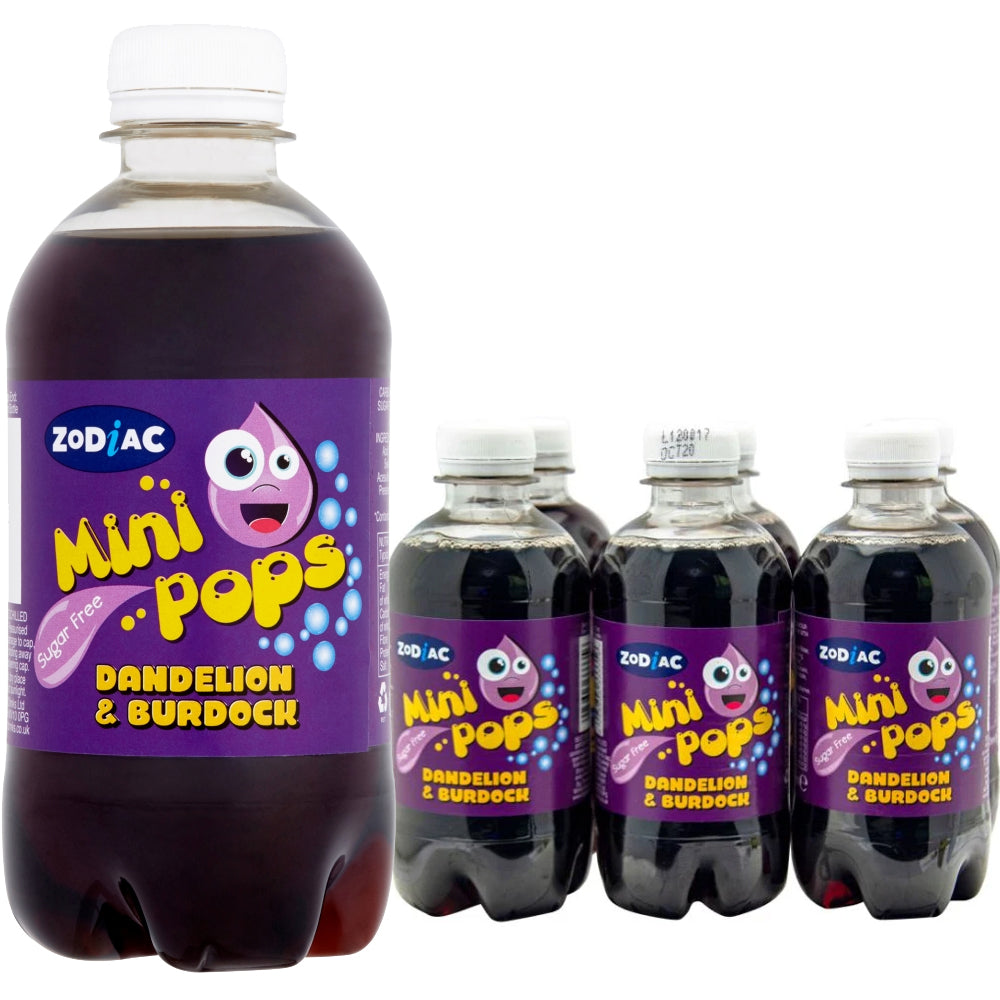 Zodiac Mini Pops 330ml Fizzy Drink – 6 Pack (Multiple Flavours Available)