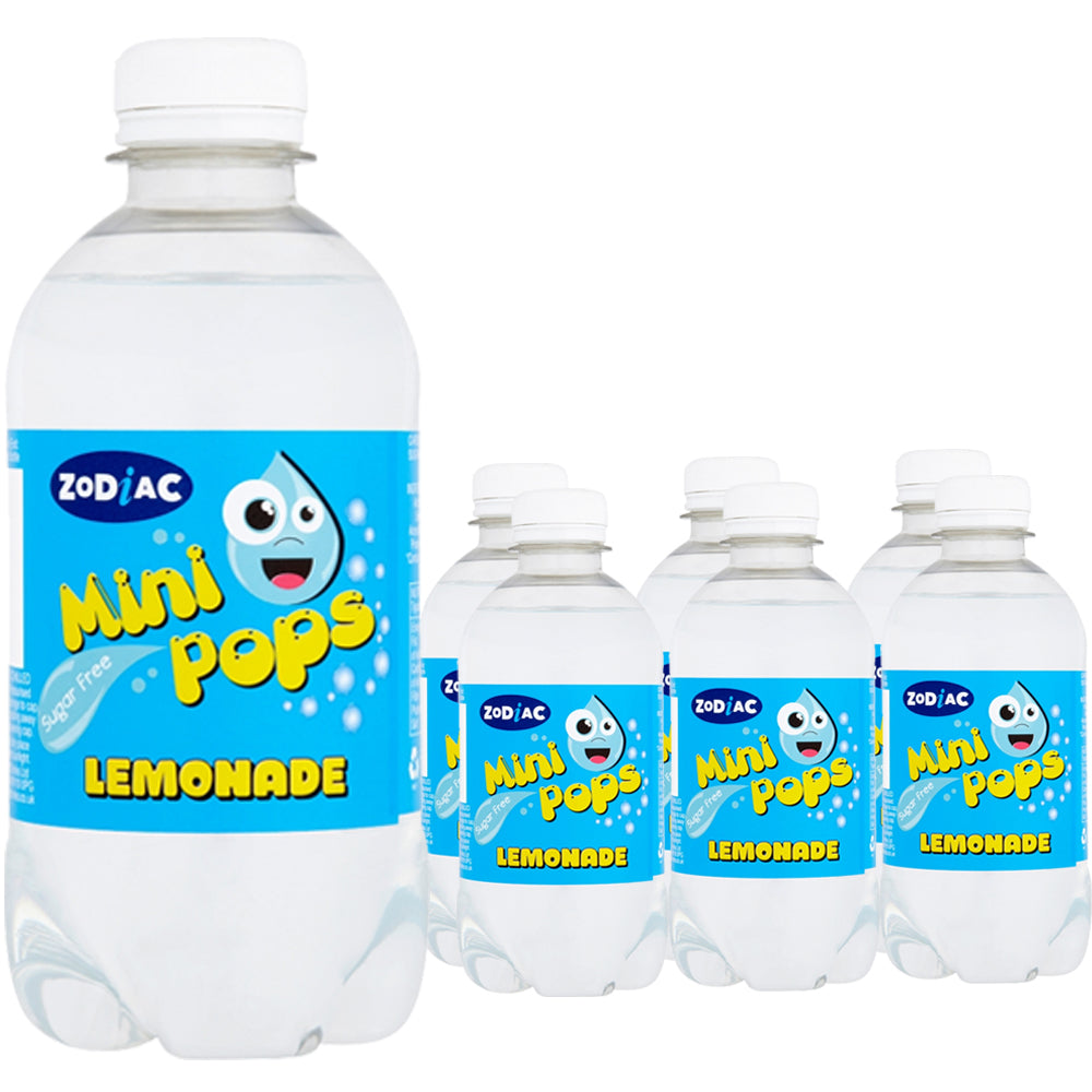 Zodiac Mini Pops 330ml Fizzy Drink – 6 Pack (Multiple Flavours Available)