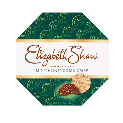 Elizabeth Shaw Dark Chocolate Mint Crisp 162g Christmas gift