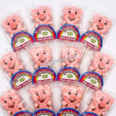 Kandelicious Pig Lolly 140g (12 Or 24 Packs)