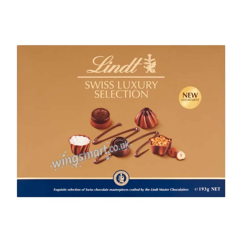 Lindt Swiss Luxury Selection Box 193g Christmas Treat