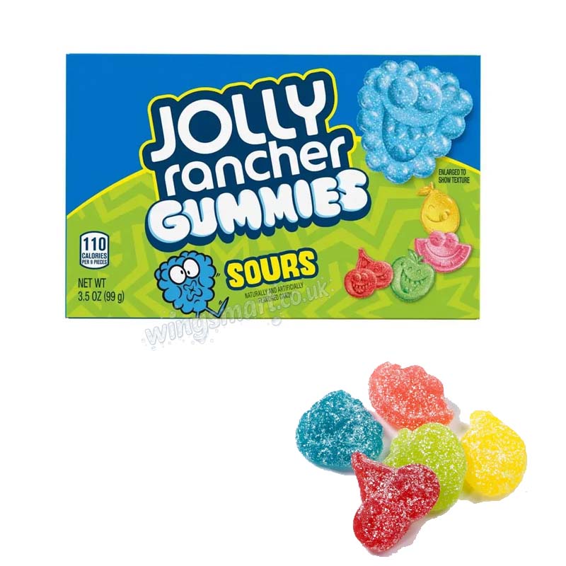 Jolly Rancher Sour Gummies 11x99g Fruity Theatre FullBox