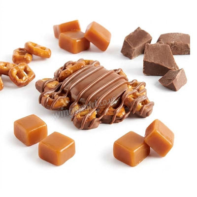 Snappers Milk Chocolate and Caramel Pretzels 567g