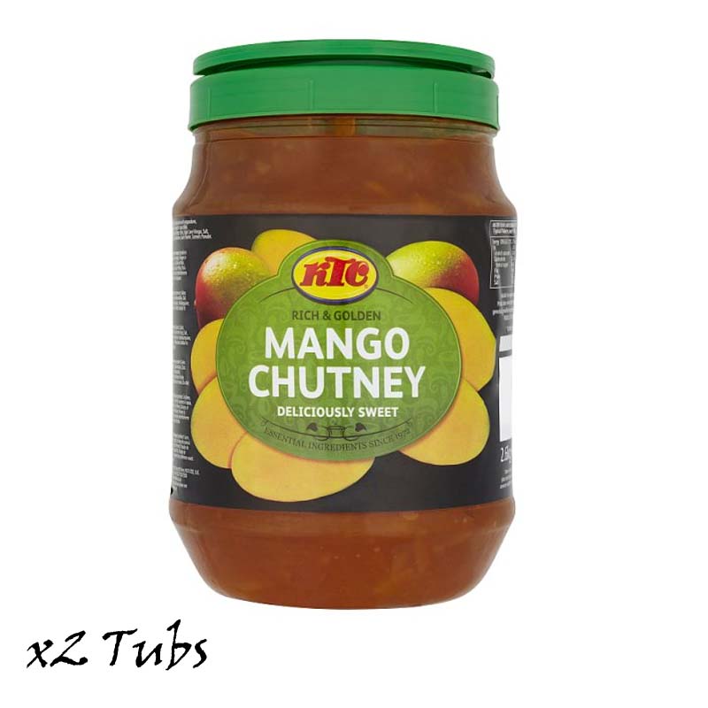 KTC Mango Chutney 2.6kg x 2 Tubs (5.2kg) – Catering & Wholesale