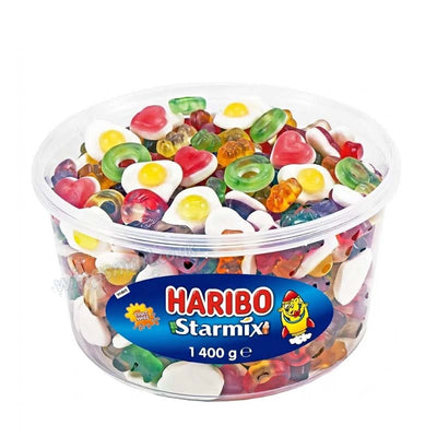 Haribo Starmix 1.4kg Tub Mixed Jelly Sweets