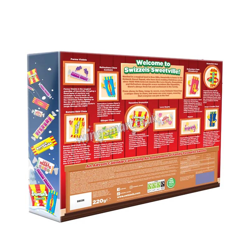 Swizzels Sweet Shop Advent Calendar 220g Christmas Gift