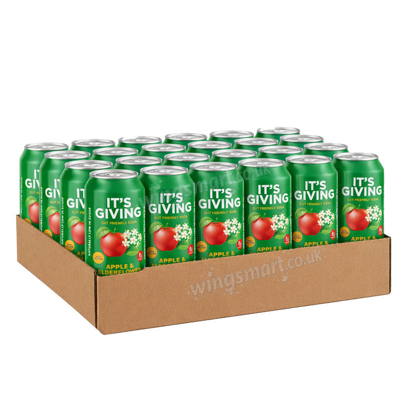 It’s Giving Sparkling Fruit Drinks – Assorted Flavours 330ml