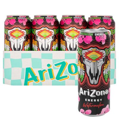 AriZona Energy Watermelon Can 500ml (Box of 12)