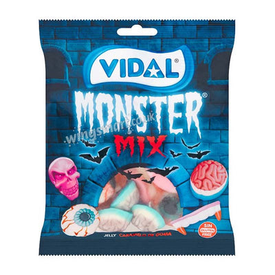 Vidal Monster Mix Jelly 150g (Pack of 20)