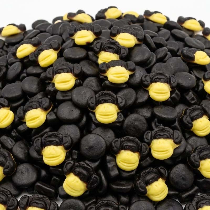 Katja Vegan Monkey Banana Liquorice (0.5kg - 2kg)