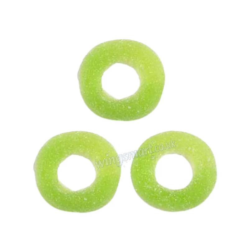 Sweetzone Sour Apple Rings Bag 1kg