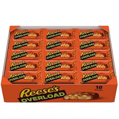 Reese's Overload Chocolate Bar 42g (Pack of 18) Fullbox Offer Price