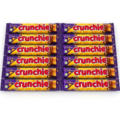 Cadbury Crunchie Chocolate Bar 40g (24 or 48 bars)