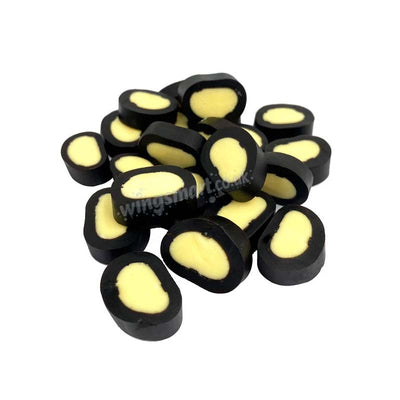Finnish Liquorice & Banana Ovals 2kg