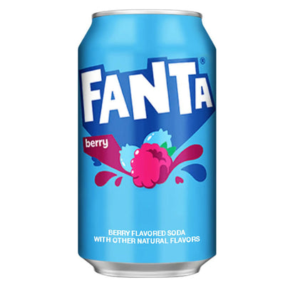 Fanta Berry Soda Can 12 x 355ml