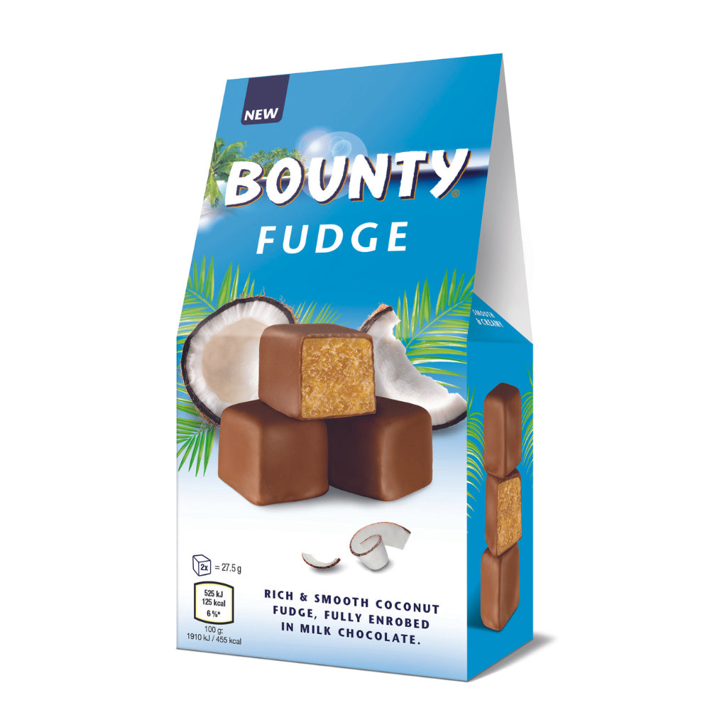 The Fudge Gift Box (Galaxy, Bounty, Mars) Each 110g