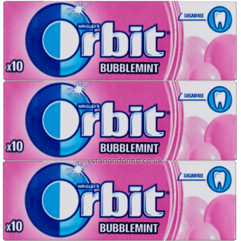 Orbit Sugar-Free Chewing Gum Drops – 30 x 14g (Various Flavours)