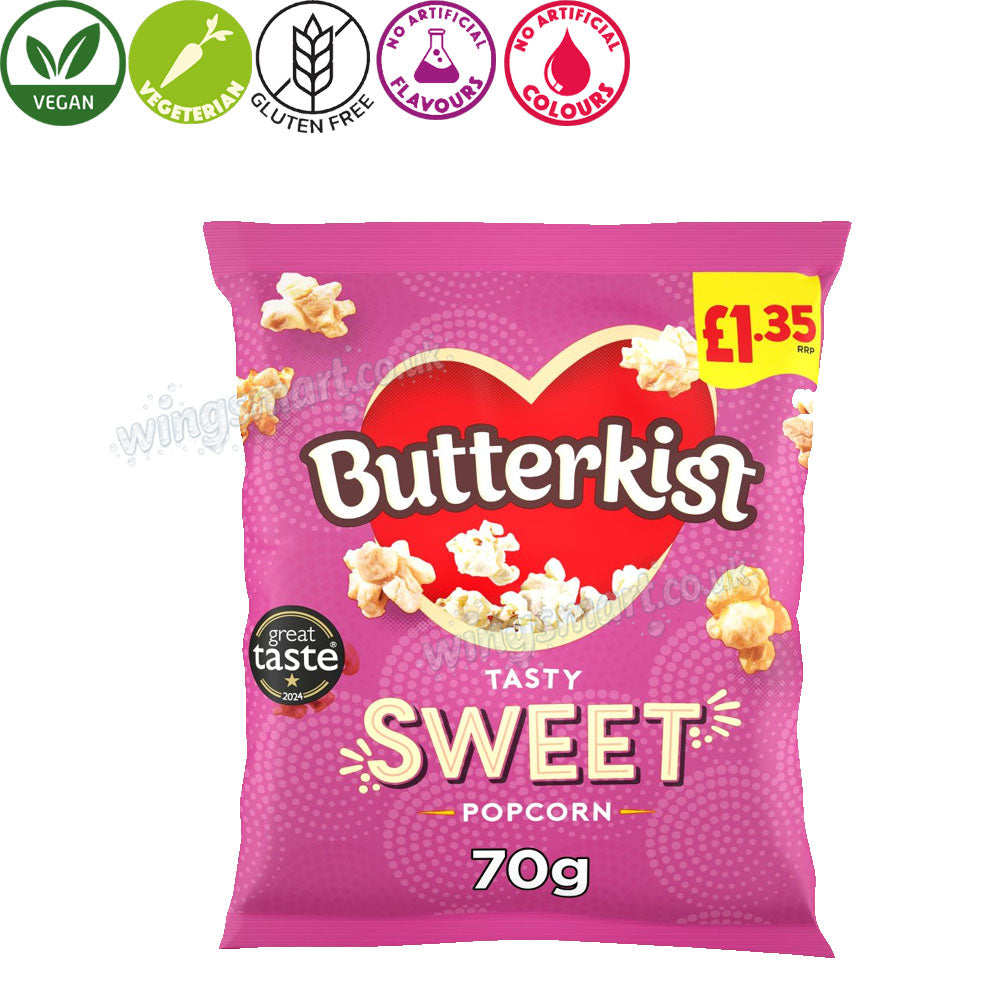 Butterkist Sweet Popcorn 70g (pack of 15)