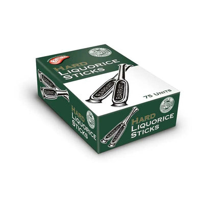 Barratt Traditional black Hard Liquorice 15.5g (Stick of 75)