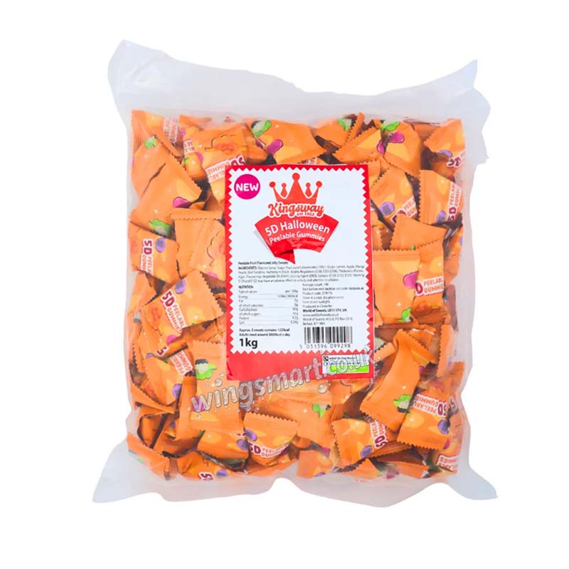 Kingsway 5D Halloween Peelable Gummies Bag 1kg Bag