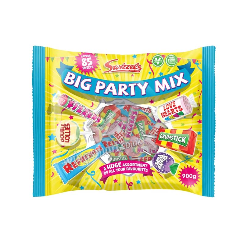 Swizzels Big Party Mix Sweet Bag 900g