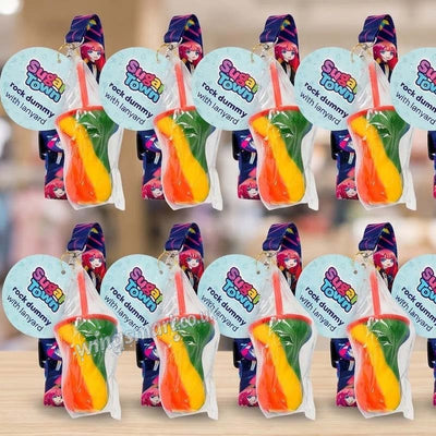 Sugartown Rock Dummy with K-Pop Lanyard 80g (18 or 36 Packs)