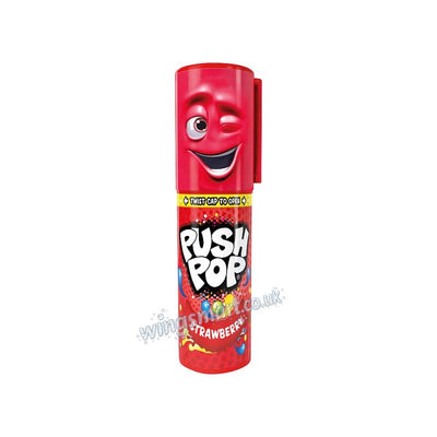 Push Pop 15g Pack of 20 | Fruity Push-Up Lollipop Candy Tubes