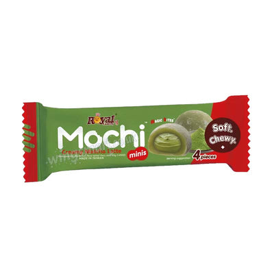 Royal Mochi Snack Pack Creamy Match Latte 40g (Pack of 12) Fullbox