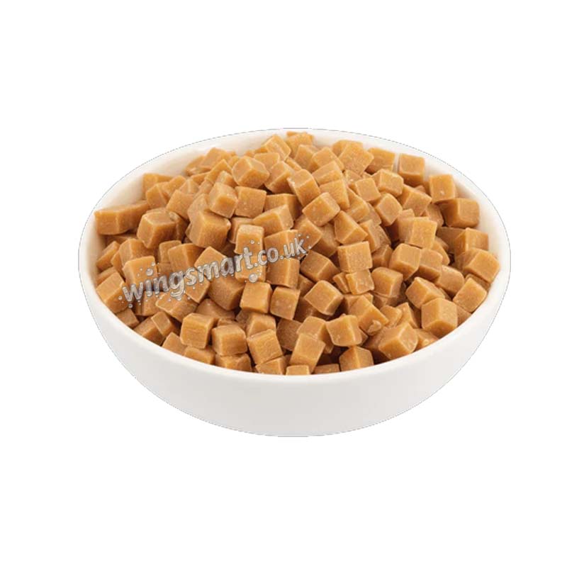 NIC Caramel Mini Fudge Cubes 1kg | Soft Caramel Fudge Sweets
