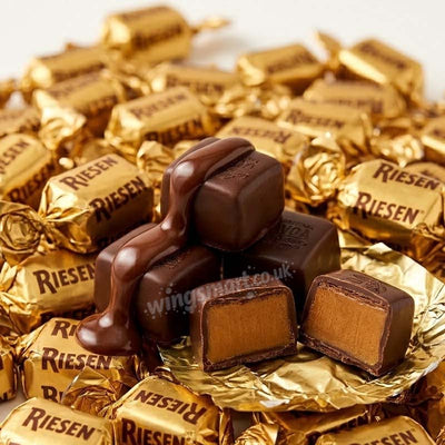 Riesen Dark Chocolate Toffee 900g Chocolate Caramel Sweets