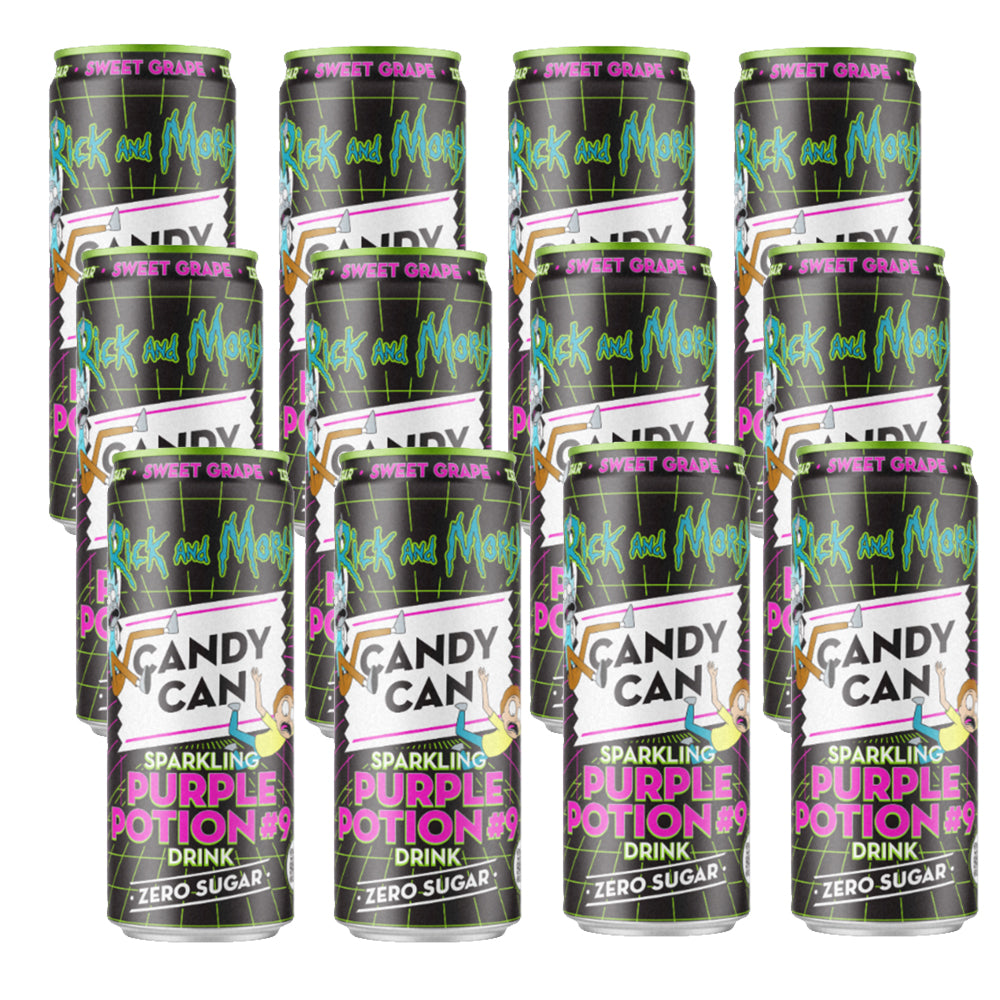 Candy Can Rick & Morty Sparkling Drink Cans 330ml