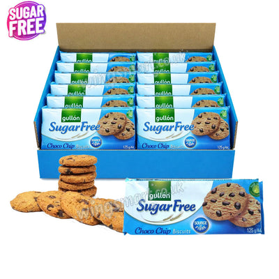 Gullon Cookie Biscuits Sugar Free 125g x 12 packs