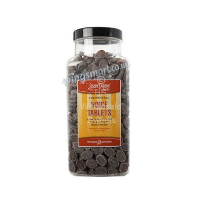 Dobsons Voice Tablets Jar 2.72kg | Traditional Menthol Eucalyptus Boiled Sweets